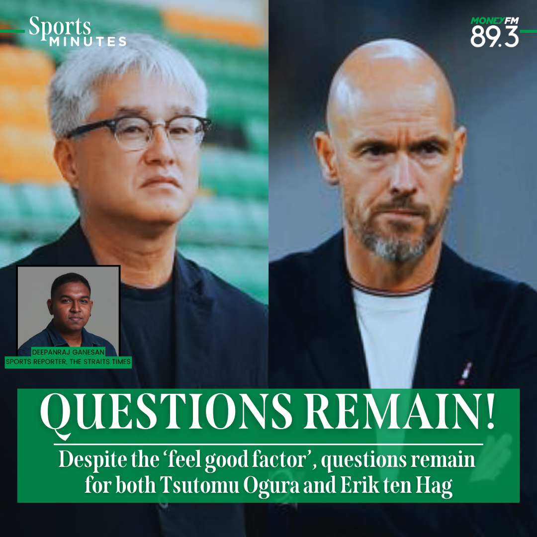 Sports Minutes: Questions remain despite 'feel good factor' for both Tsutomu Ogura & Erik ten Hag