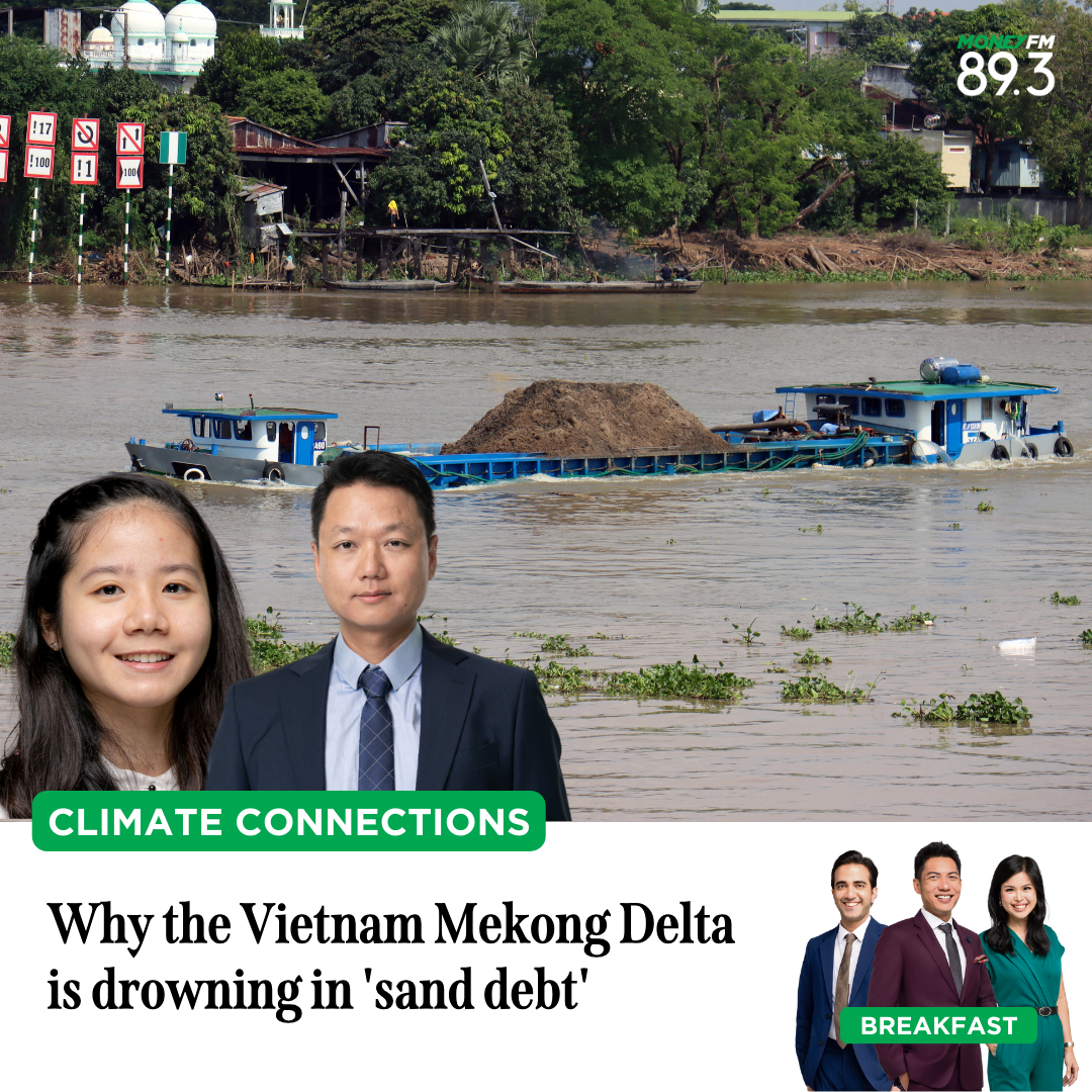Climate Connections: Why the Vietnam Mekong Delta is drowning in 'sand debt'
