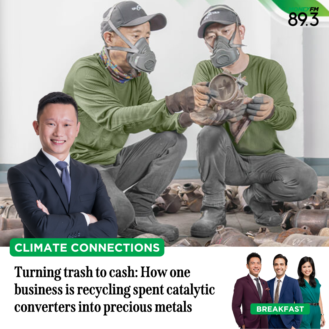 Climate Connections: Turning trash to cash - How one business is recycling spent catalytic converters into precious metals