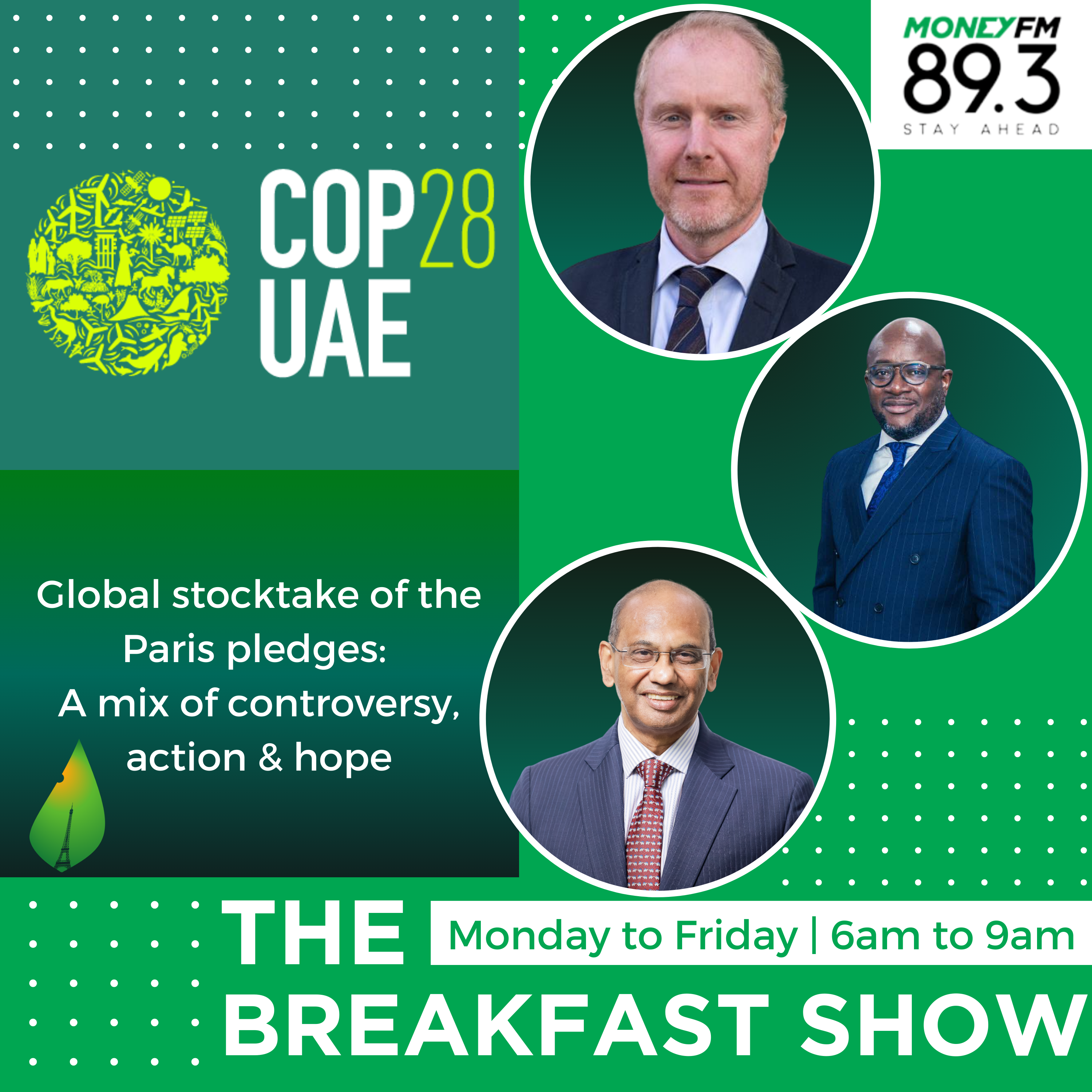 Climate Connections: Can the controversial but crucial COP28 keep the 1.5 degree dream alive? All about negotiations, action & hope in the lead-up to the world's 1st global stocktake