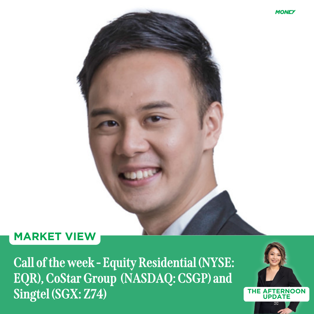 Market View: Call of the Week - Equity Residential (NYSE: EQR), CoStar Group  (NASDAQ: CSGP) and Singtel (SGX: Z74)