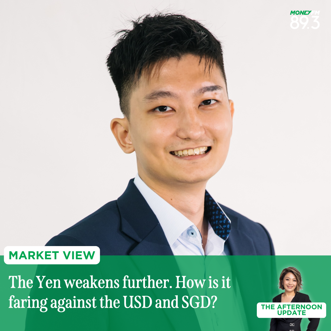 Market View: The Yen weakens further. How is it faring against the USD and SGD?