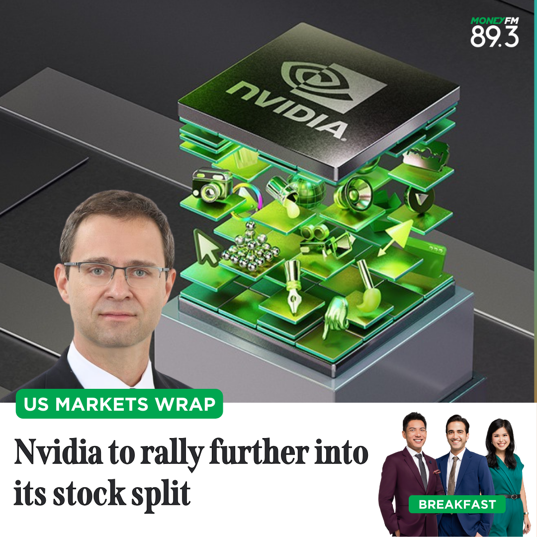 US Markets Wrap: Nvidia to rally further into its stock split