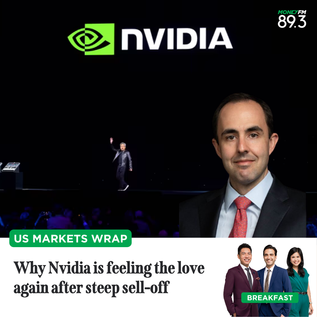 US Markets Wrap: Why Nvidia is feeling the love again after steep sell-off