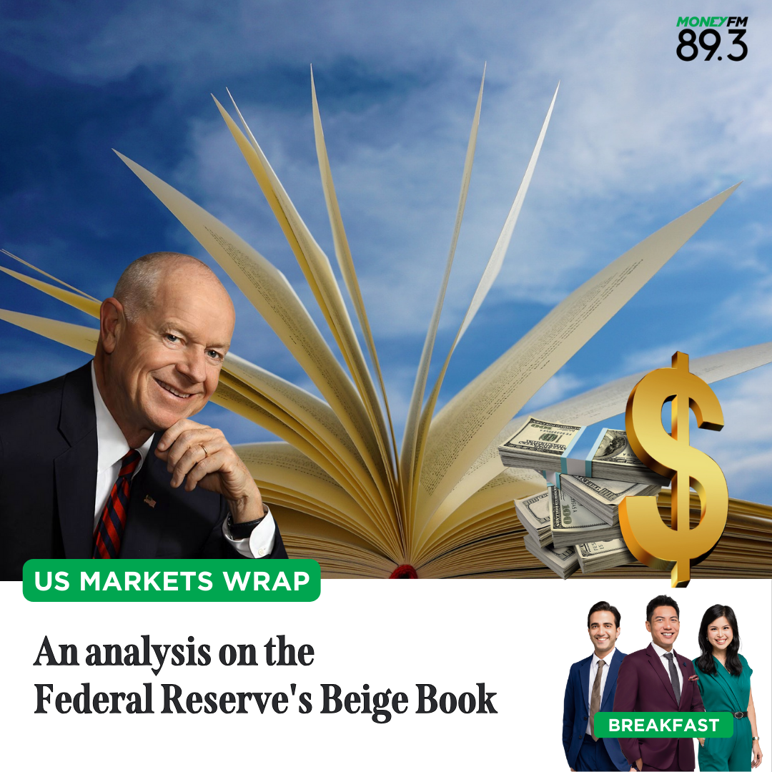 US Markets Wrap:  An analysis on the Federal Reserve's Beige Book