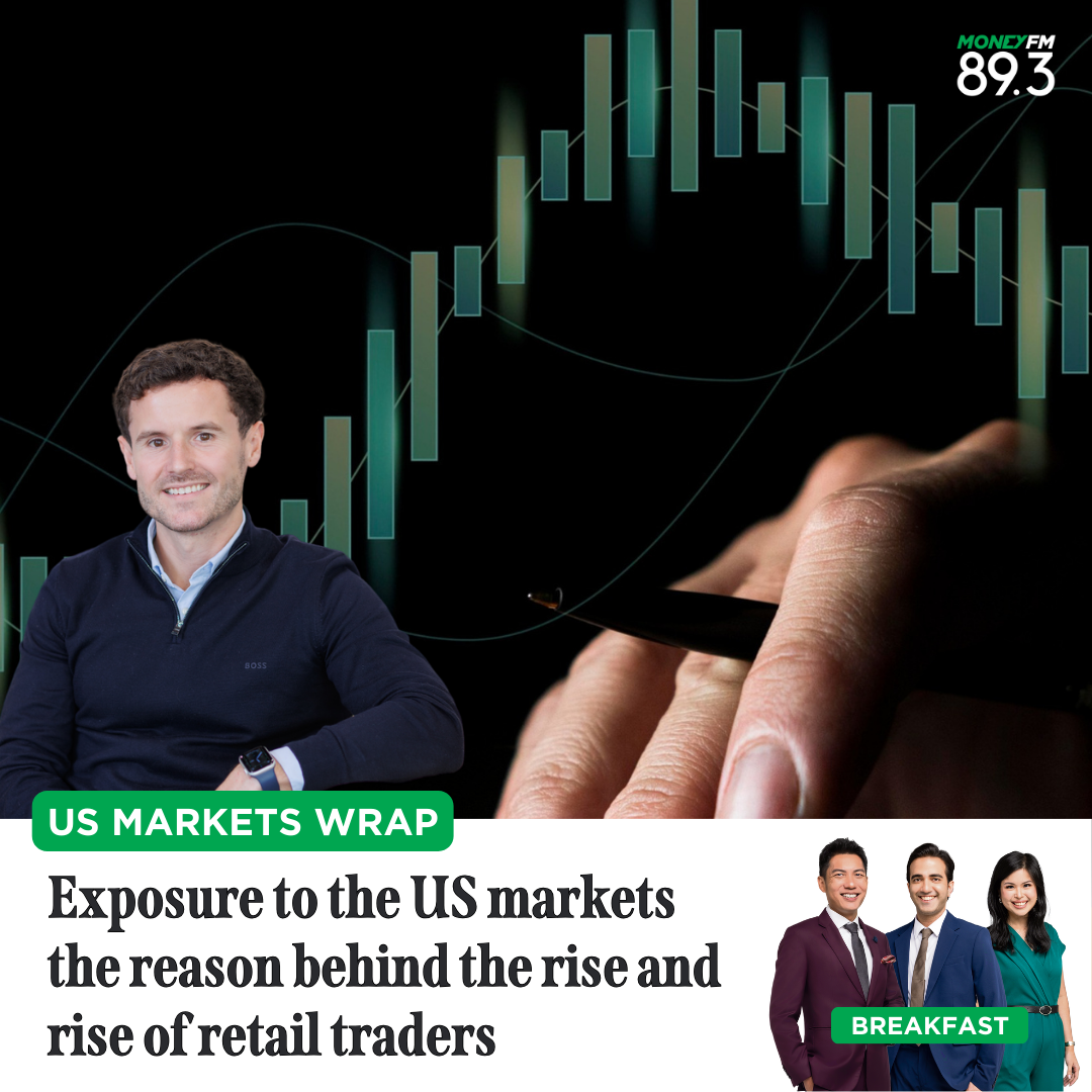 US Markets Wrap: Exposure to the US markets the reason behind the rise and rise of retail traders