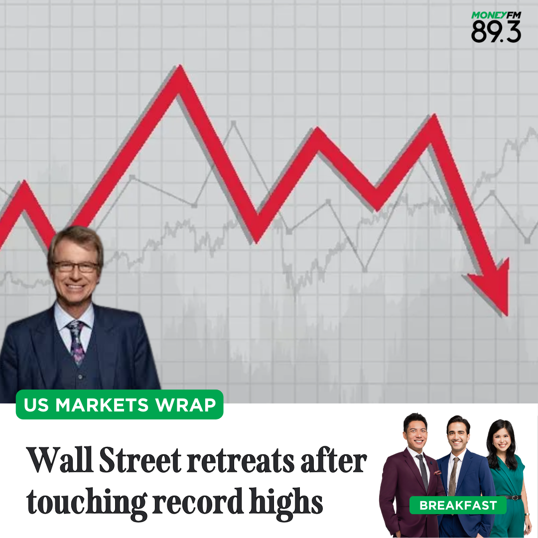 US Markets Wrap: Profit taking after record highs