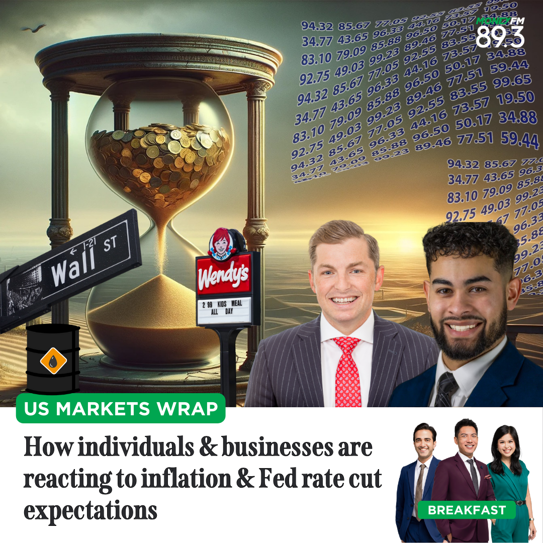 US Markets Wrap: How individuals & businesses are reacting to inflation & Fed rate cut expectations