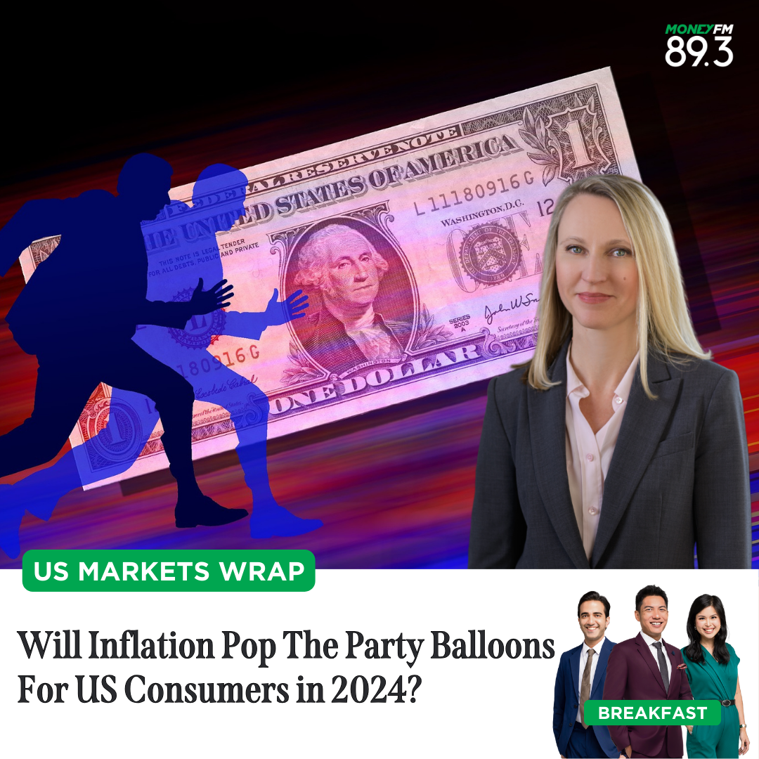 US Markets Wrap: Will Inflation Pop The Party Balloons For US Consumers in 2024?