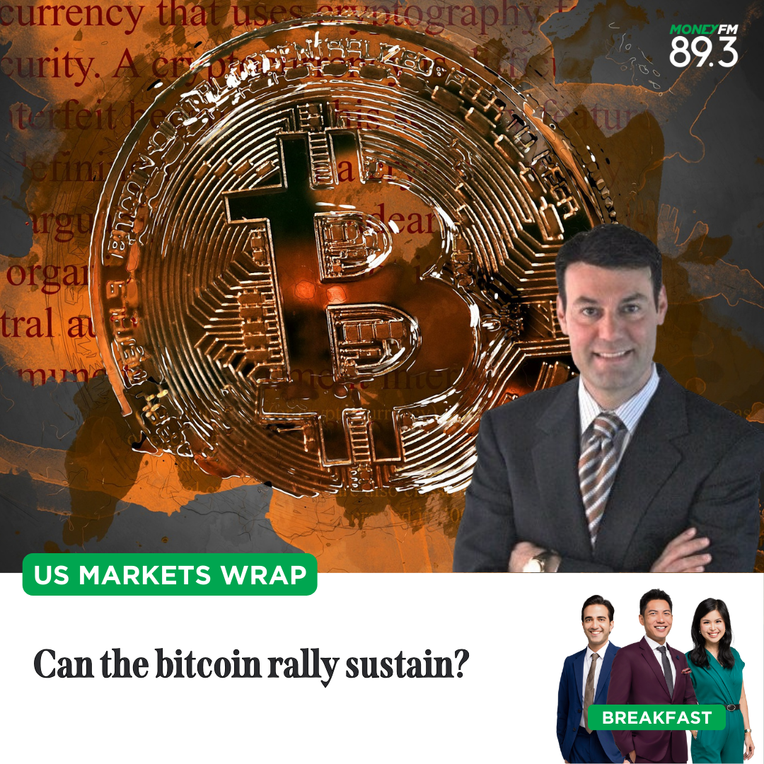 US Markets Wrap: Can the bitcoin rally sustain?