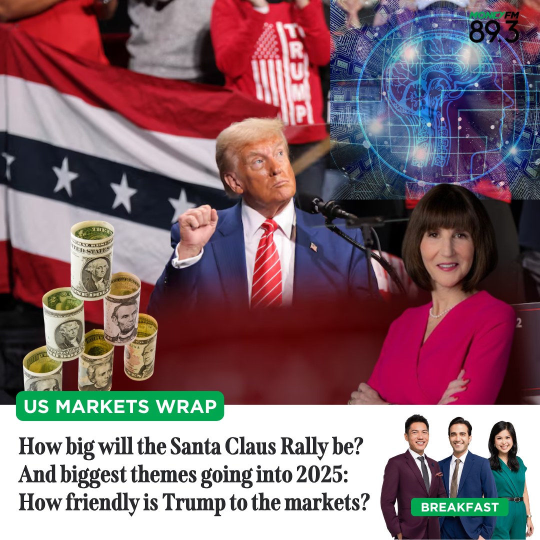 US Markets Wrap: How big will the Santa Claus Rally be? And biggest themes going into 2025 - How friendly is Trump to the markets?