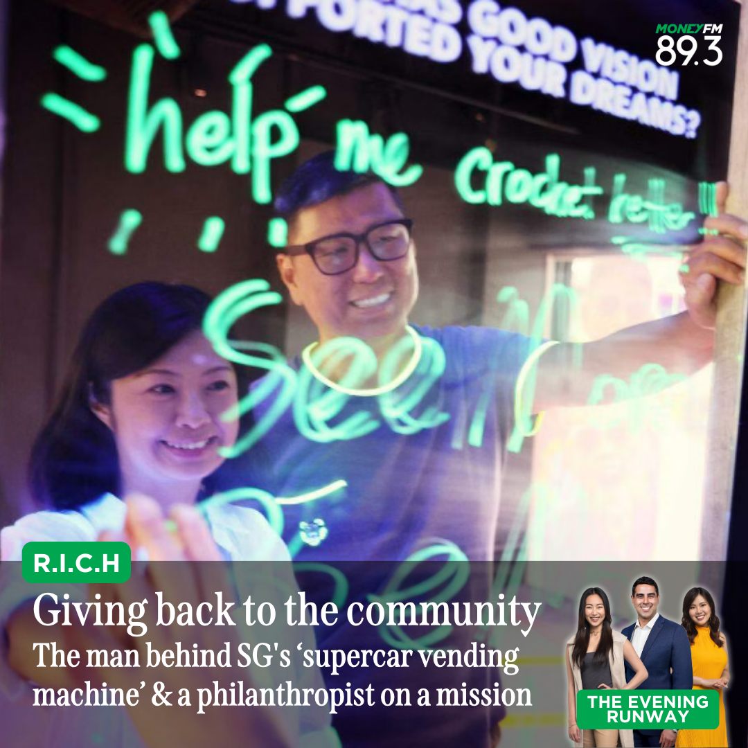 R.I.C.H: Play for Good with the man behind SG's ‘supercar vending machine’ & a philanthropist on a mission