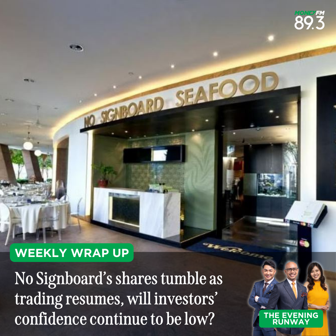 Weekly Wrap Up: No Signboard’s shares tumble as trading resumes, will this trend continue?