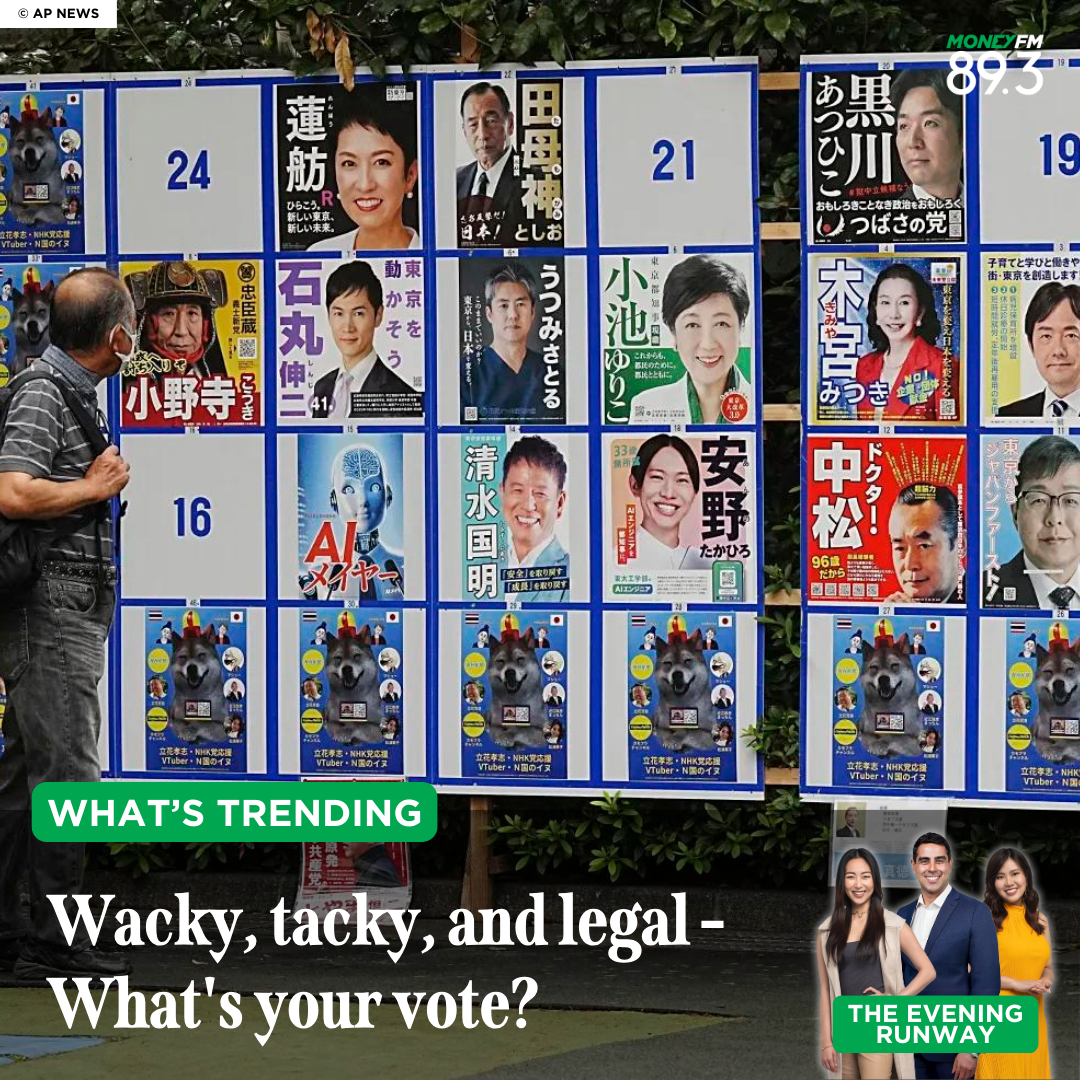 What's Trending: Tokyo elections with the wackiest candidates