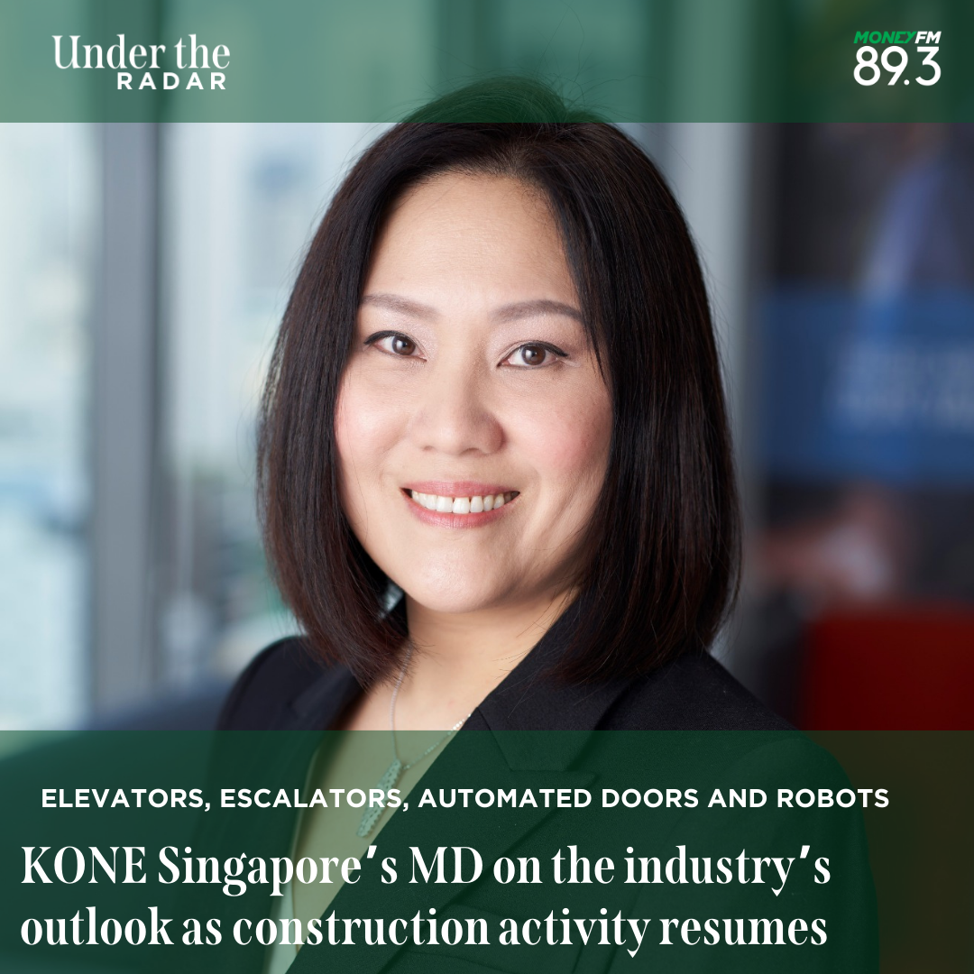 Under the Radar: Elevators and Escalators – KONE Singapore’s MD on construction activity and impact on elevator, escalator demand; Diversifying into integrating robots in buildings