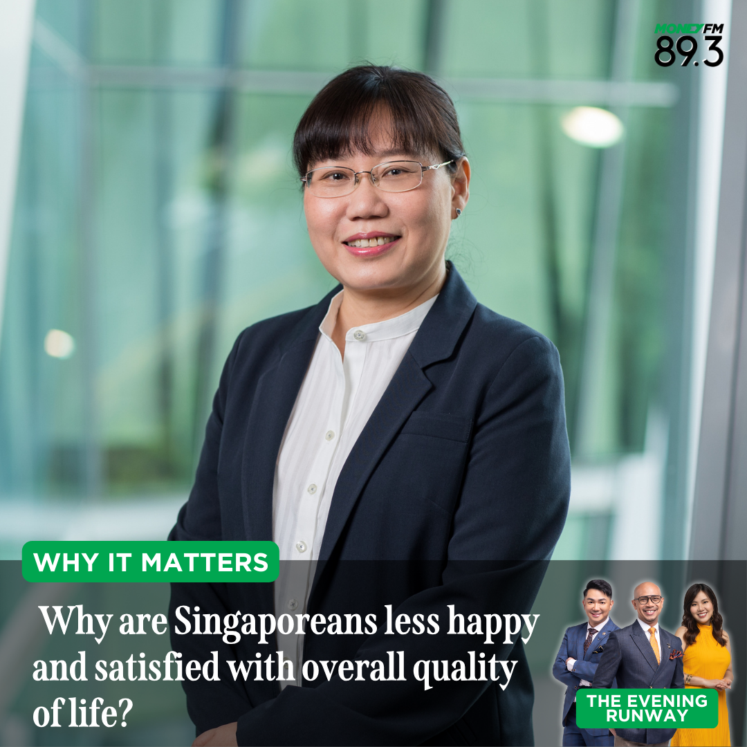 Why It Matters:  Why are Singaporeans less happy and satisfied with overall quality of life