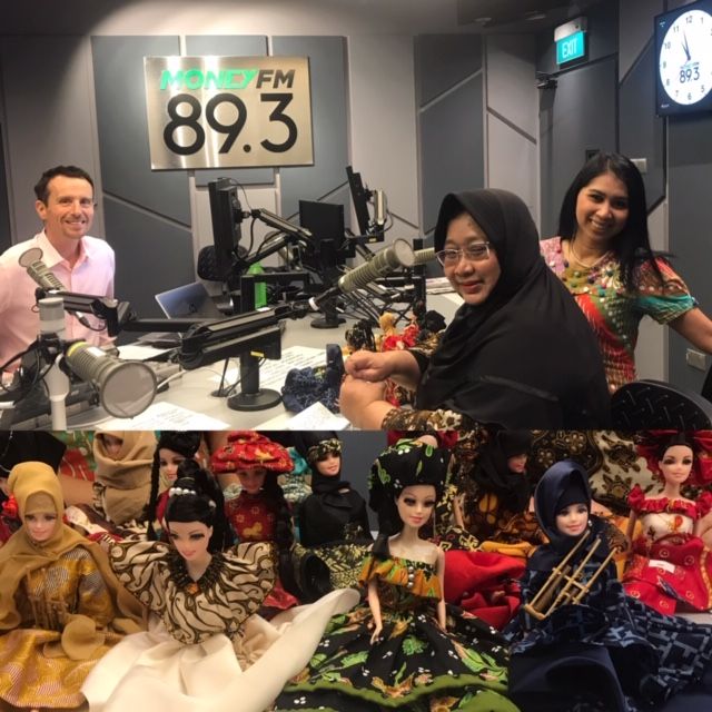 Weekends: Lusia Kiroyan & Noor Lizah Nurdin on Batik Girl doll charity