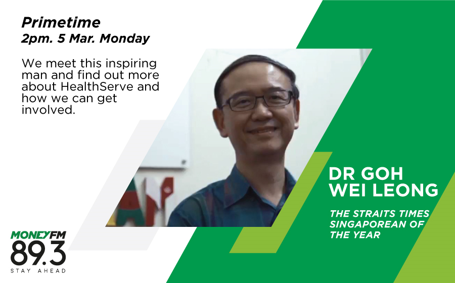 Primetime:  Dr Goh Wei Leong, Co-Founder of HealthServe and Singaporean of the Year