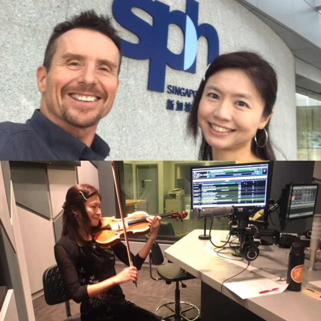 Weekends: Violinist & ex-elite athlete Eileen Chai performs!