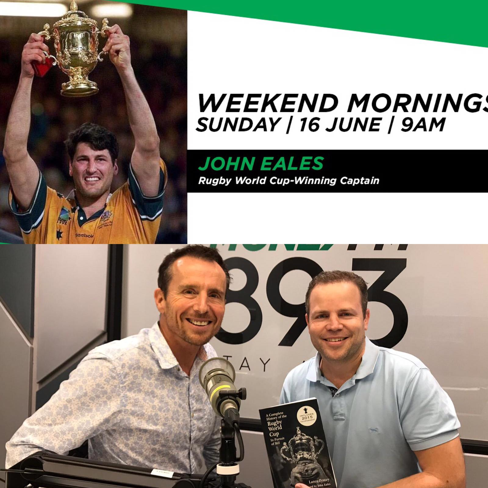 Weekends: Two-time Rugby World Cup winner John Eales