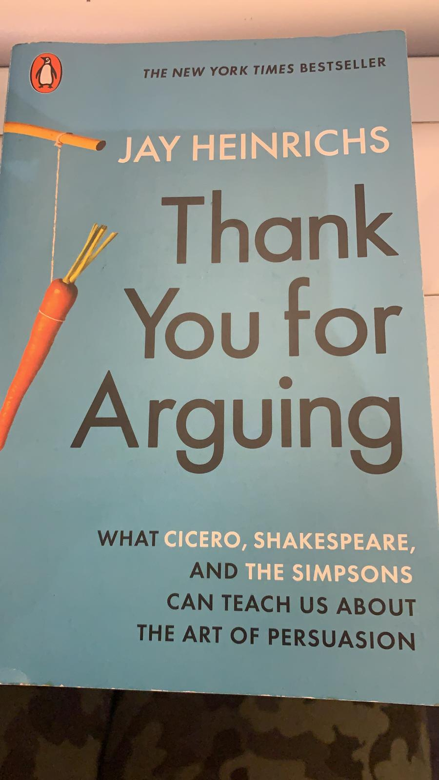 READ: Thank you for Arguing & a $25k book prize