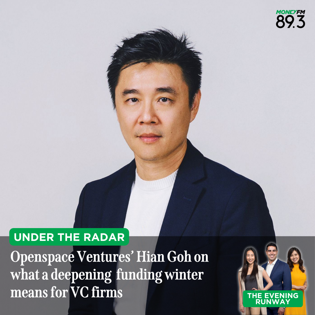 Under the Radar: Openspace Ventures’ Hian Goh on what a deepening funding winter means for VC firms, screening for the next unicorn amid the AI craze and cashing out on investments like Love, Bonito