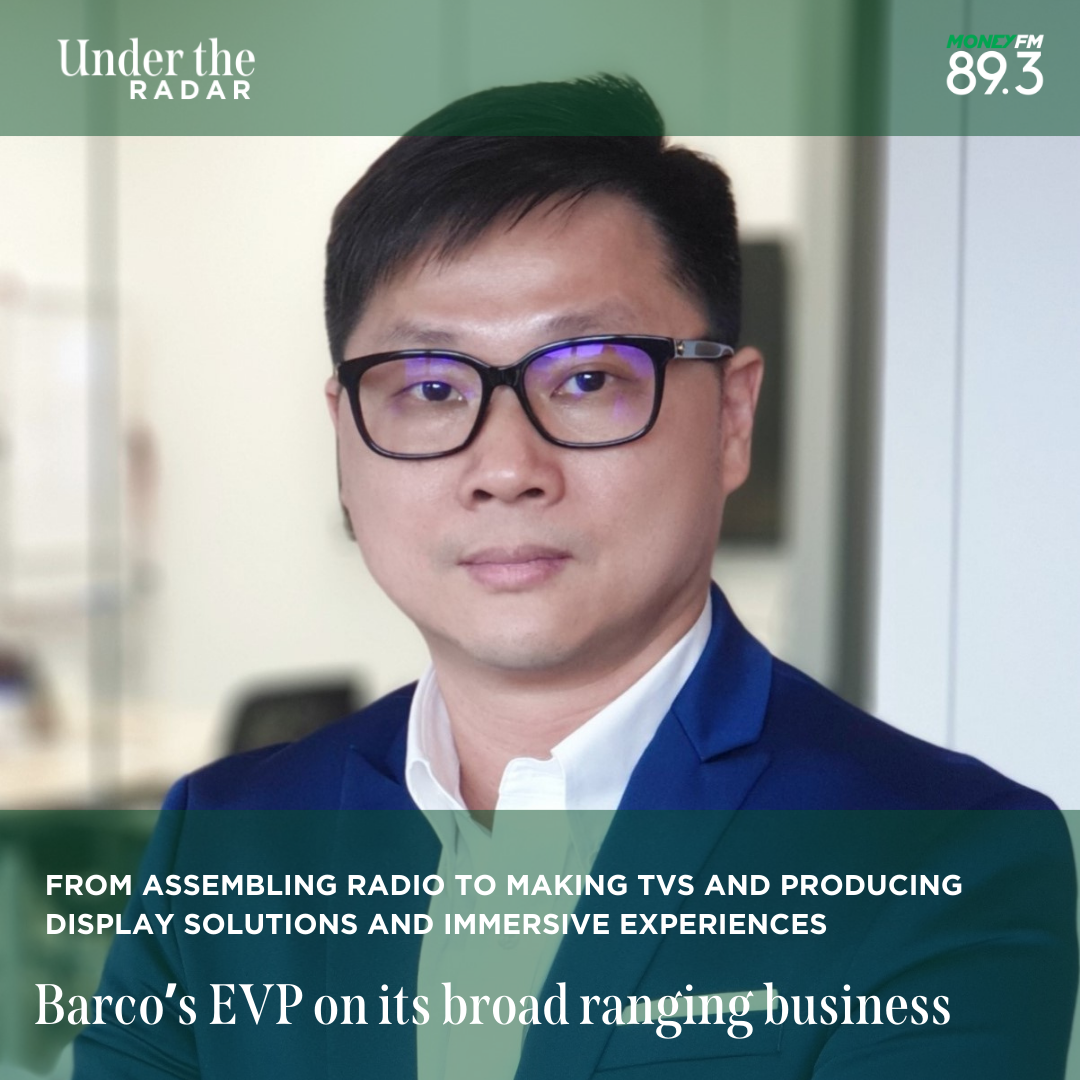 Under the Radar: From assembling radio to making TVs and producing display solutions and immersive experiences - Barco’s EVP on its broad ranging business