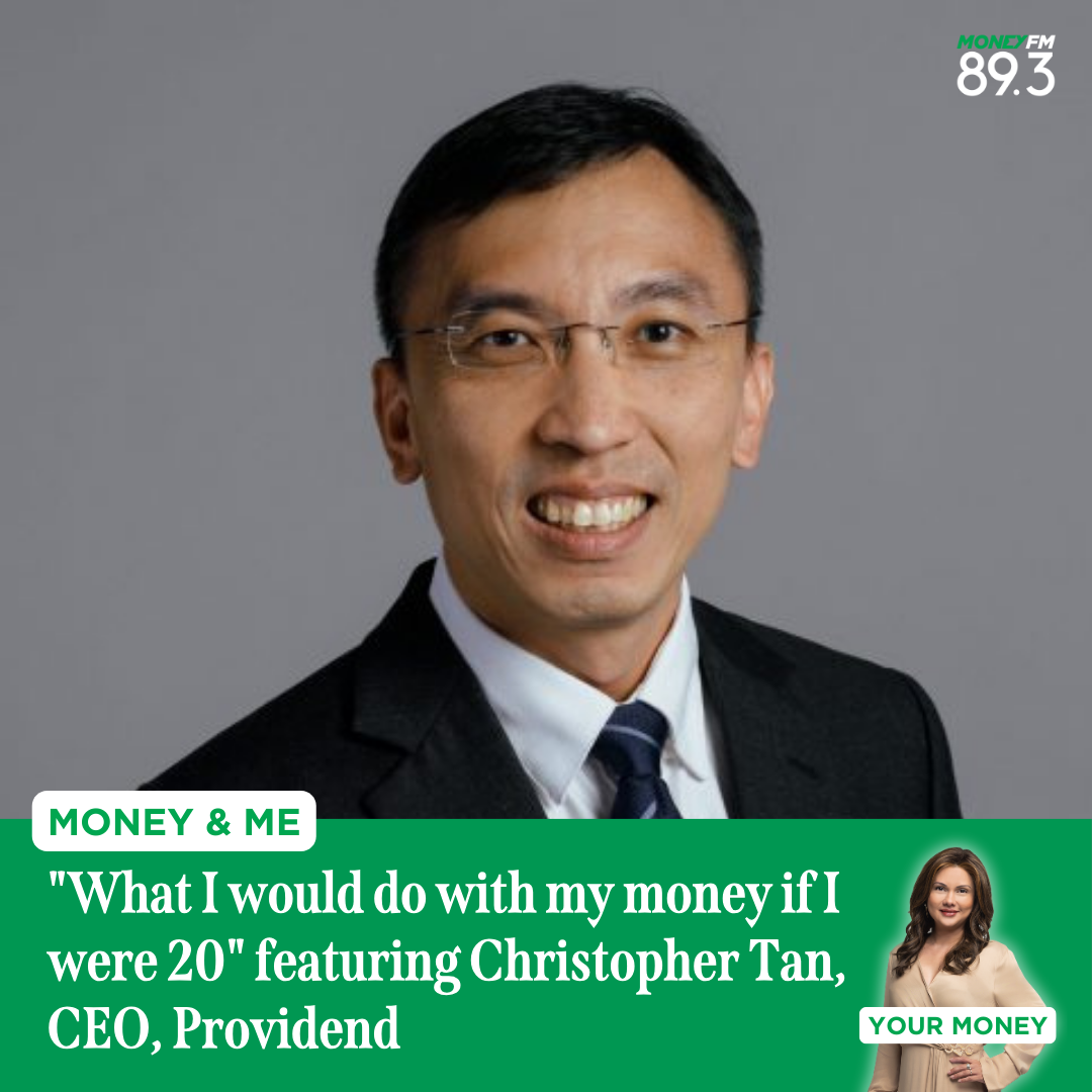 Money and Me: "What I would do with my money if I were 20" featuring Christopher Tan, CEO, Providend