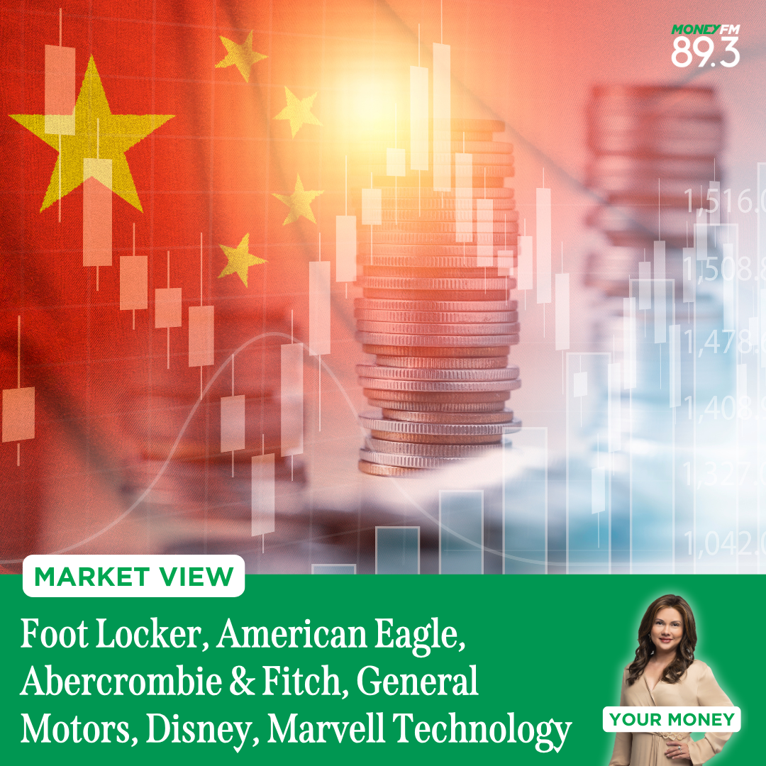 Market View: Foot Locker, American Eagle, Abercrombie & Fitch, General Motors, Disney, Marvell Technology, Netflix, Hithink RoyalFlush, Jaguar, Yangzijiang Shipbuilding, Sembcorp Industries, Jardine Matheson, Thai Bev