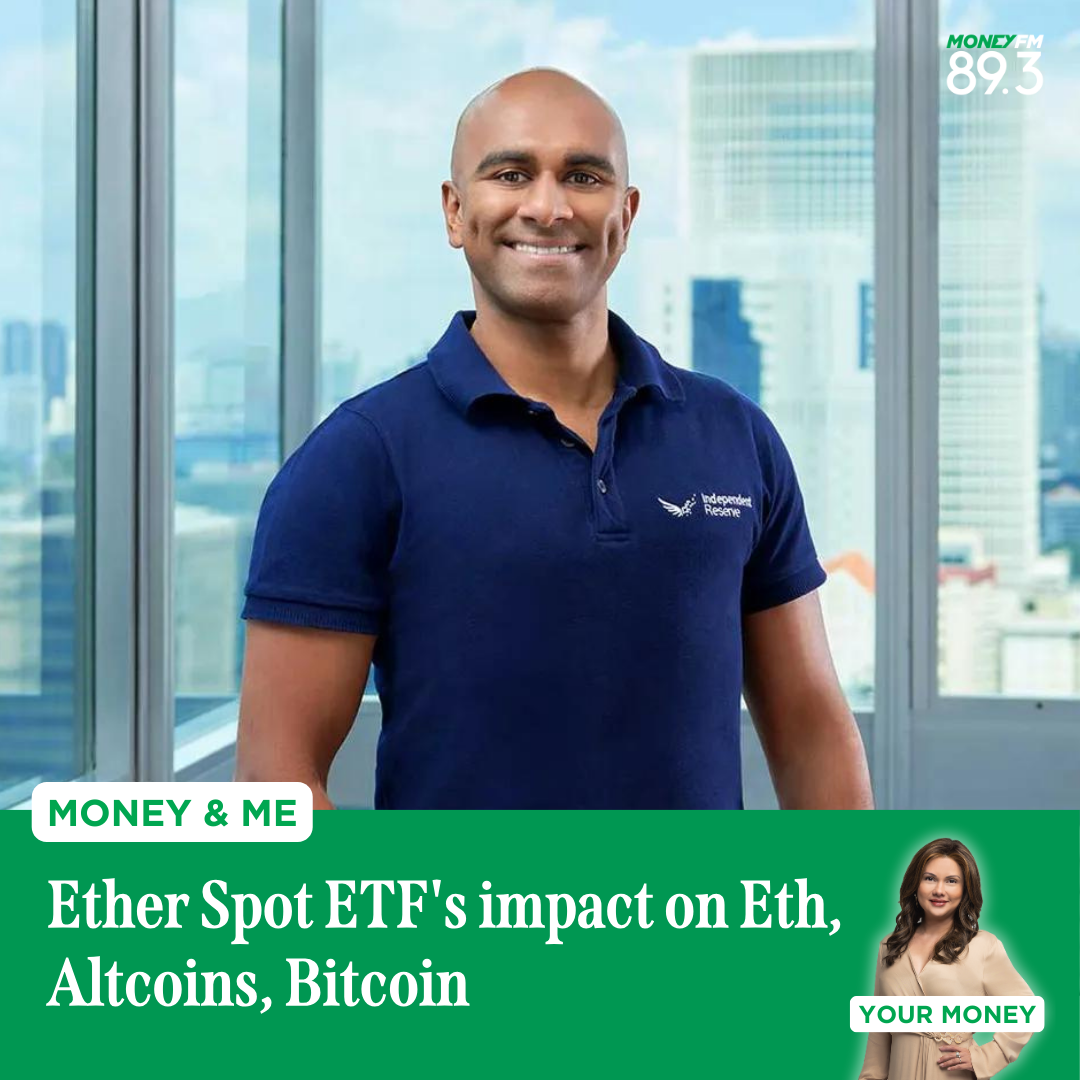 Money and Me: Ether Spot ETF's impact on Eth, Altcoins, Bitcoin