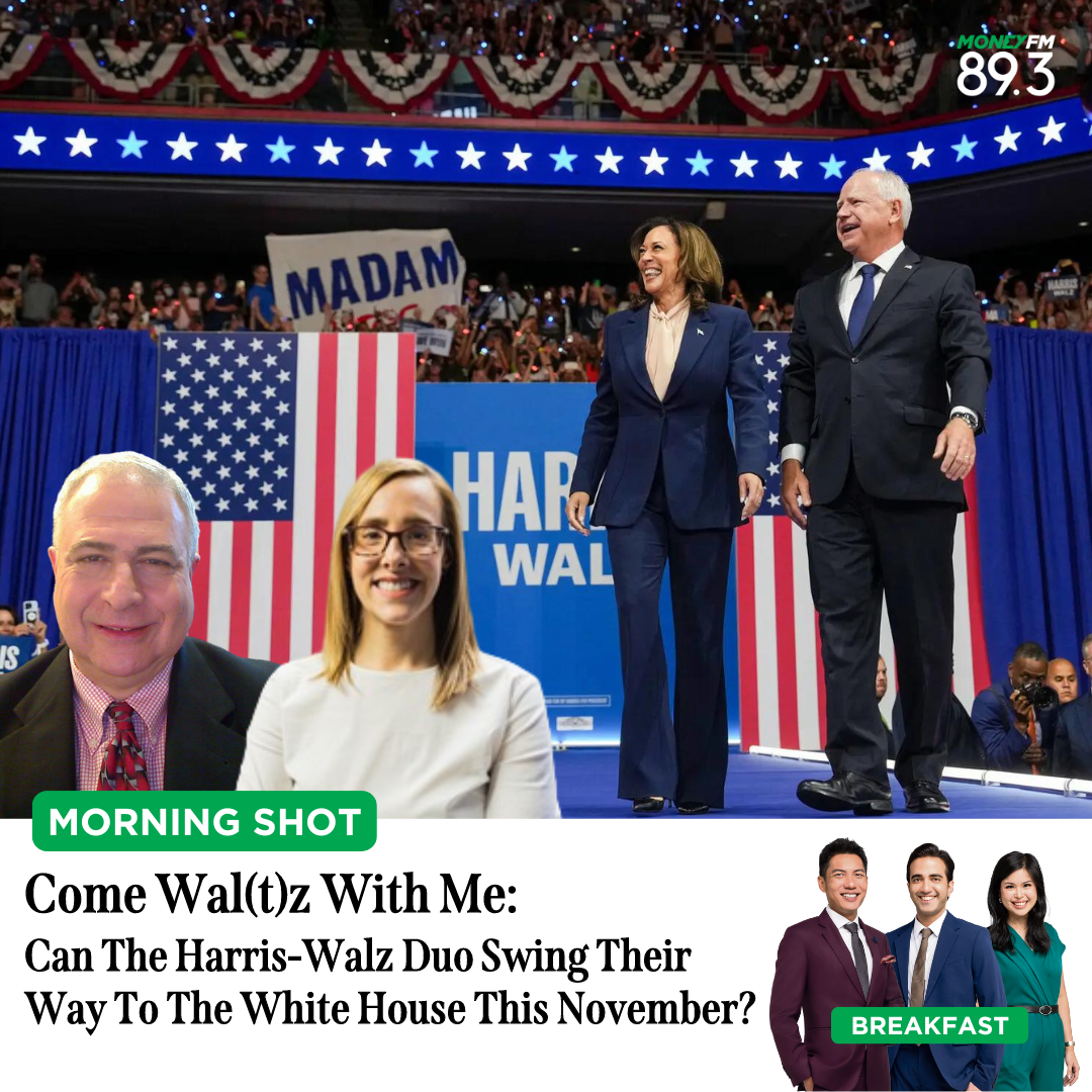 Morning Shot: Come Wal(t)z With Me - Can The Harris-Walz Duo Swing Their Way To The White House This November?