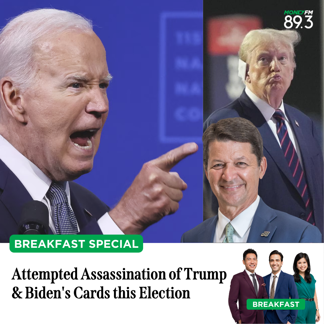 Breakfast Special: Attempted Assassination of Trump & Biden's Cards this Election