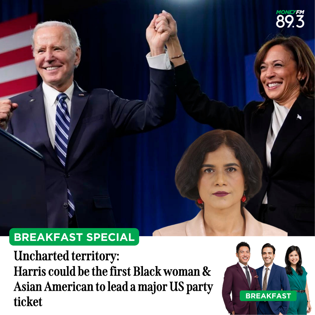 Breakfast Special: Uncharted territory: Harris could be the first Black woman & Asian American to lead a major US party ticket