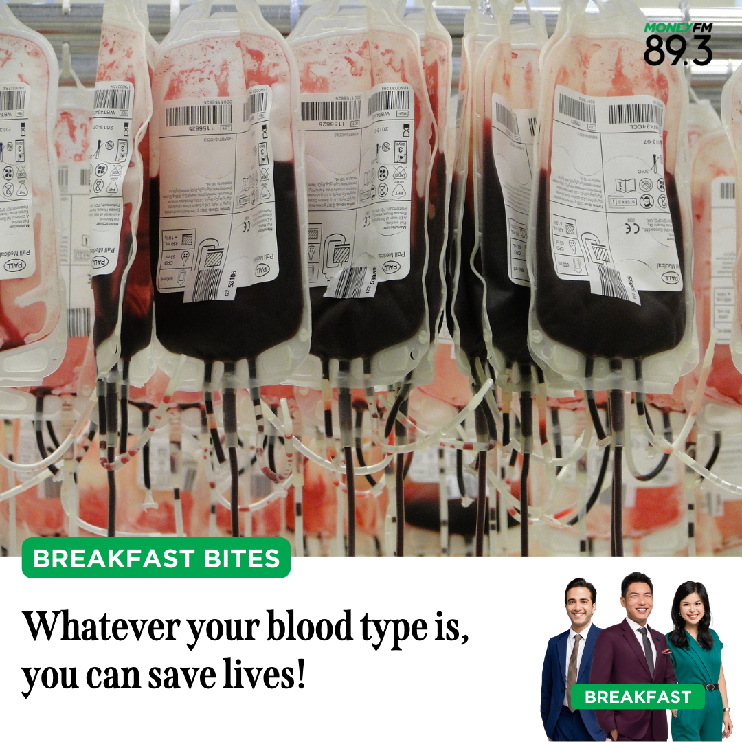 Breakfast Bites: O-? AB+? Whatever your blood type is, YOU can save lives!