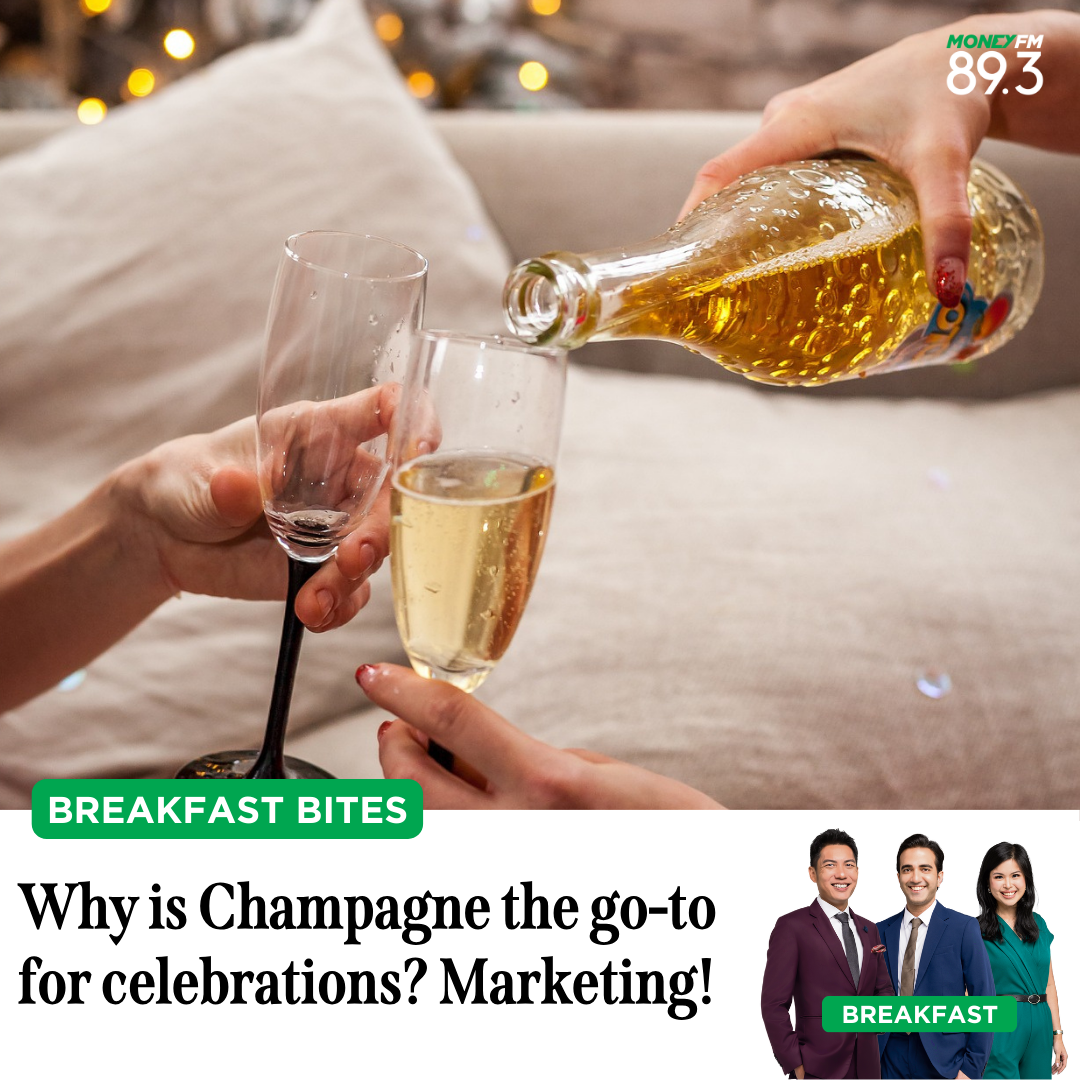 Breakfast Bites: Champagne to celebrate? It's all because of marketing.