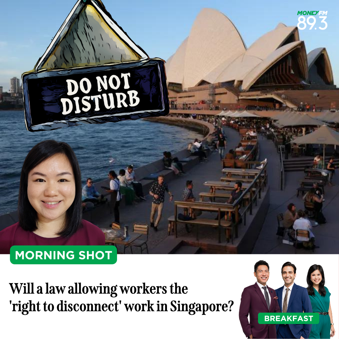 Morning Shot: Will a law allowing workers the 'right to disconnect' work in Singapore?