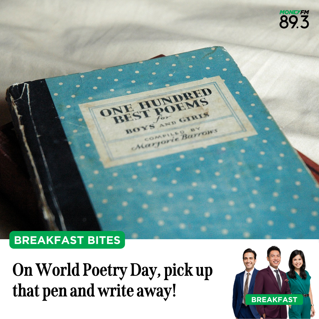 Breakfast Bites: On World Poetry Day, pick up that pen and write away!