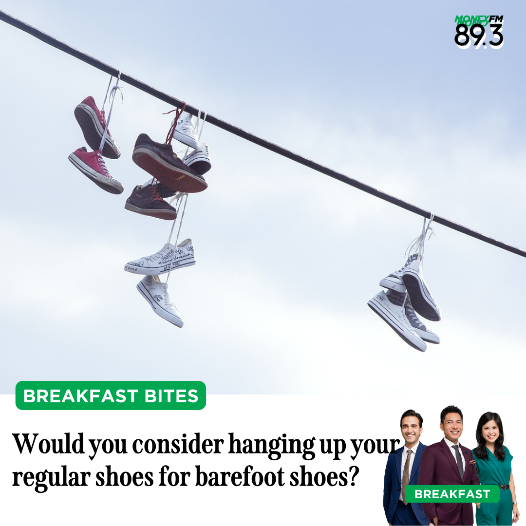 Breakfast Bites: Would you consider hanging up your regular shoes for barefoot shoes?