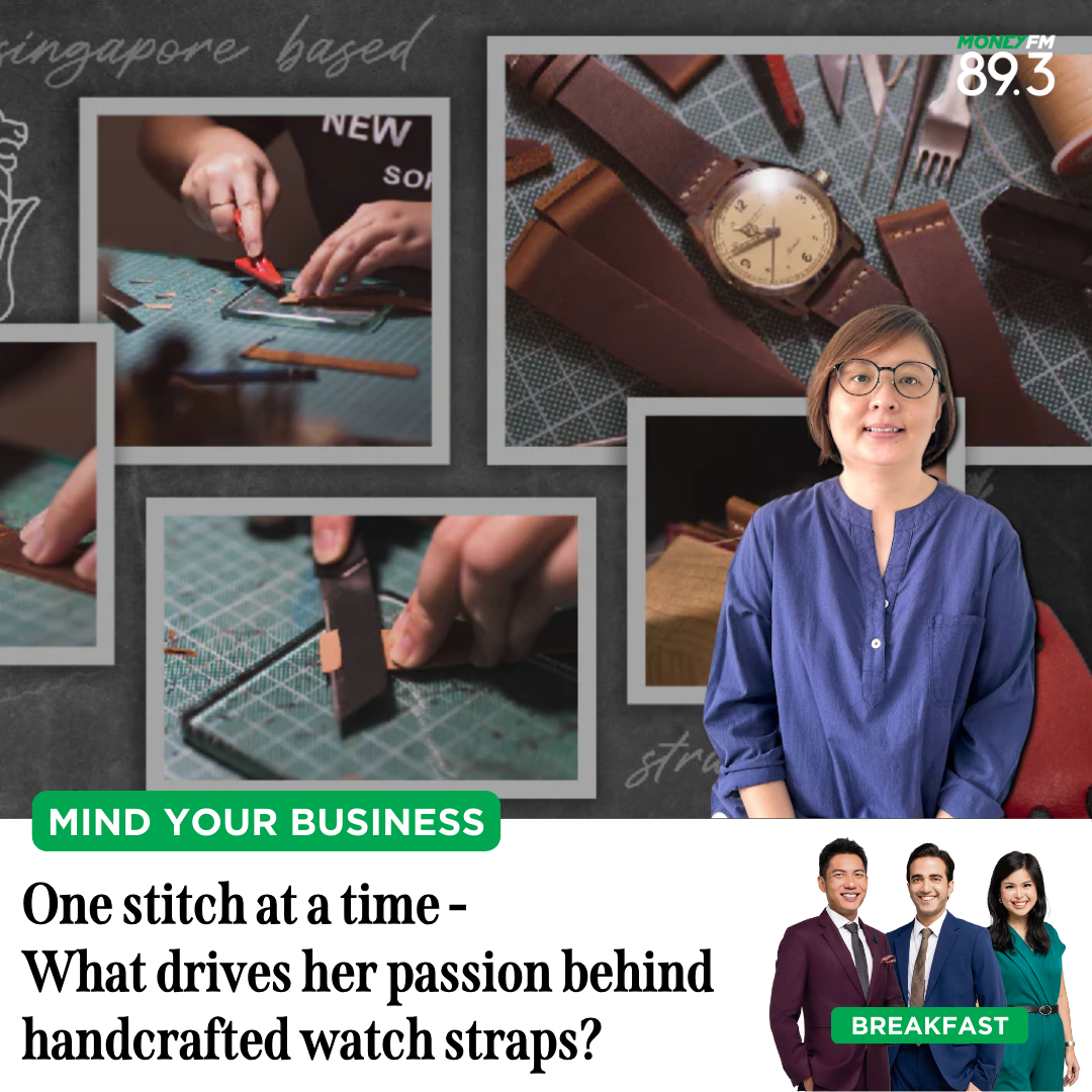 Mind Your Business: One stitch at a time - What drives her passion behind handcrafted watch straps?