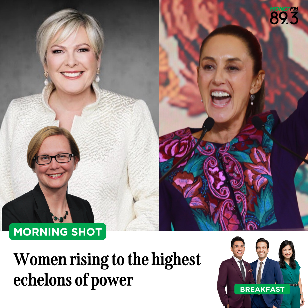 Morning Shot: Women rising to the highest echelons of power