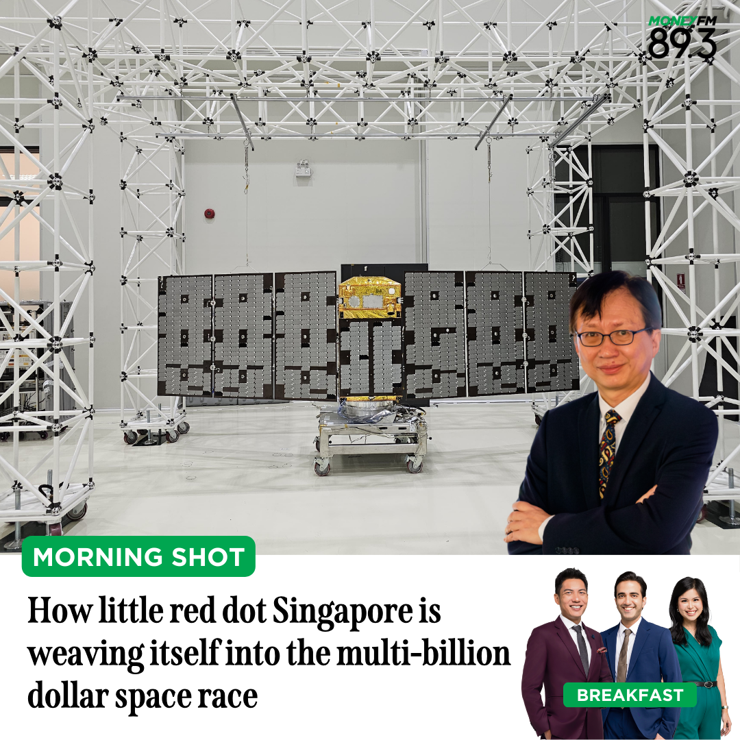 Morning Shot: How little red dot Singapore is weaving itself into the multi-billion dollar space race