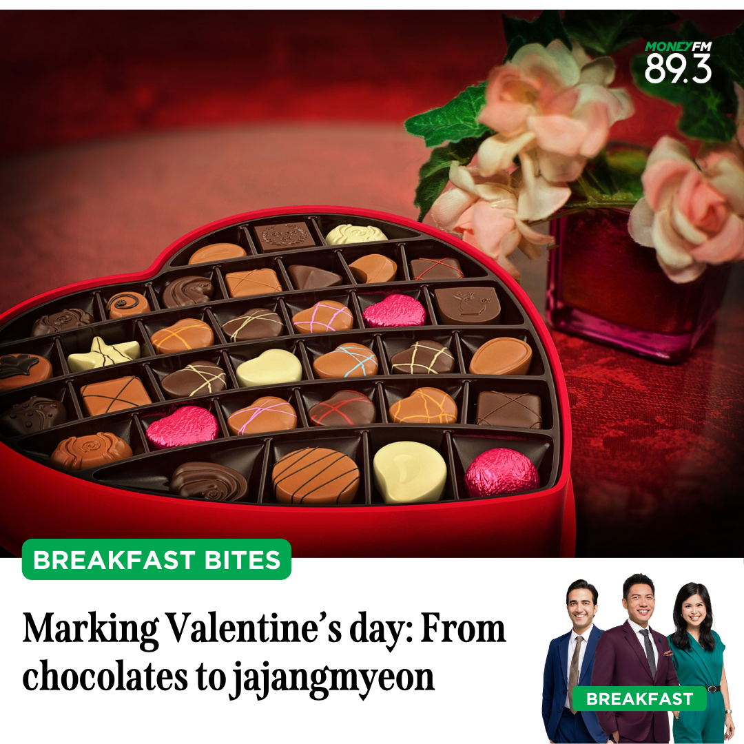 Breakfast Bites: Marking Valentine's Day with chocolates and... jajangmyeon?