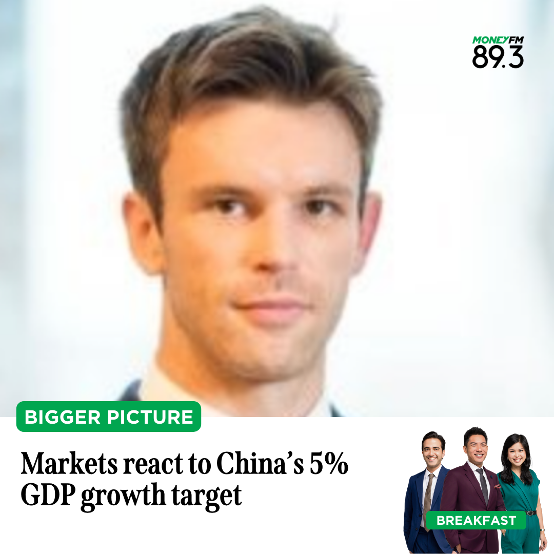 Bigger Picture: Markets react to China's 5% GDP growth target