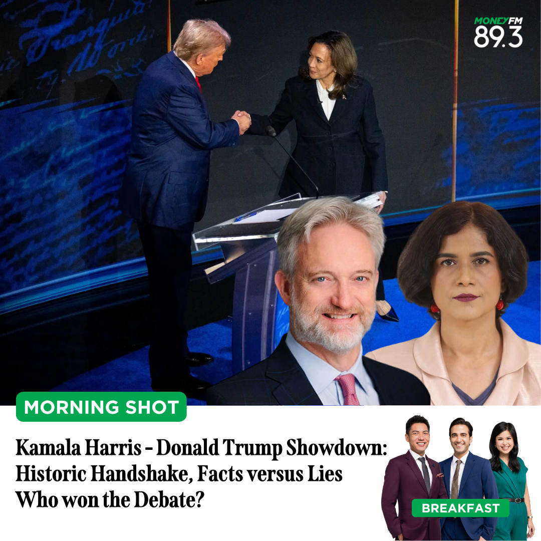 Morning Shot: Kamala Harris - Donald Trump Showdown: Historic Handshake, Facts versus Lies. Who won the Debate?