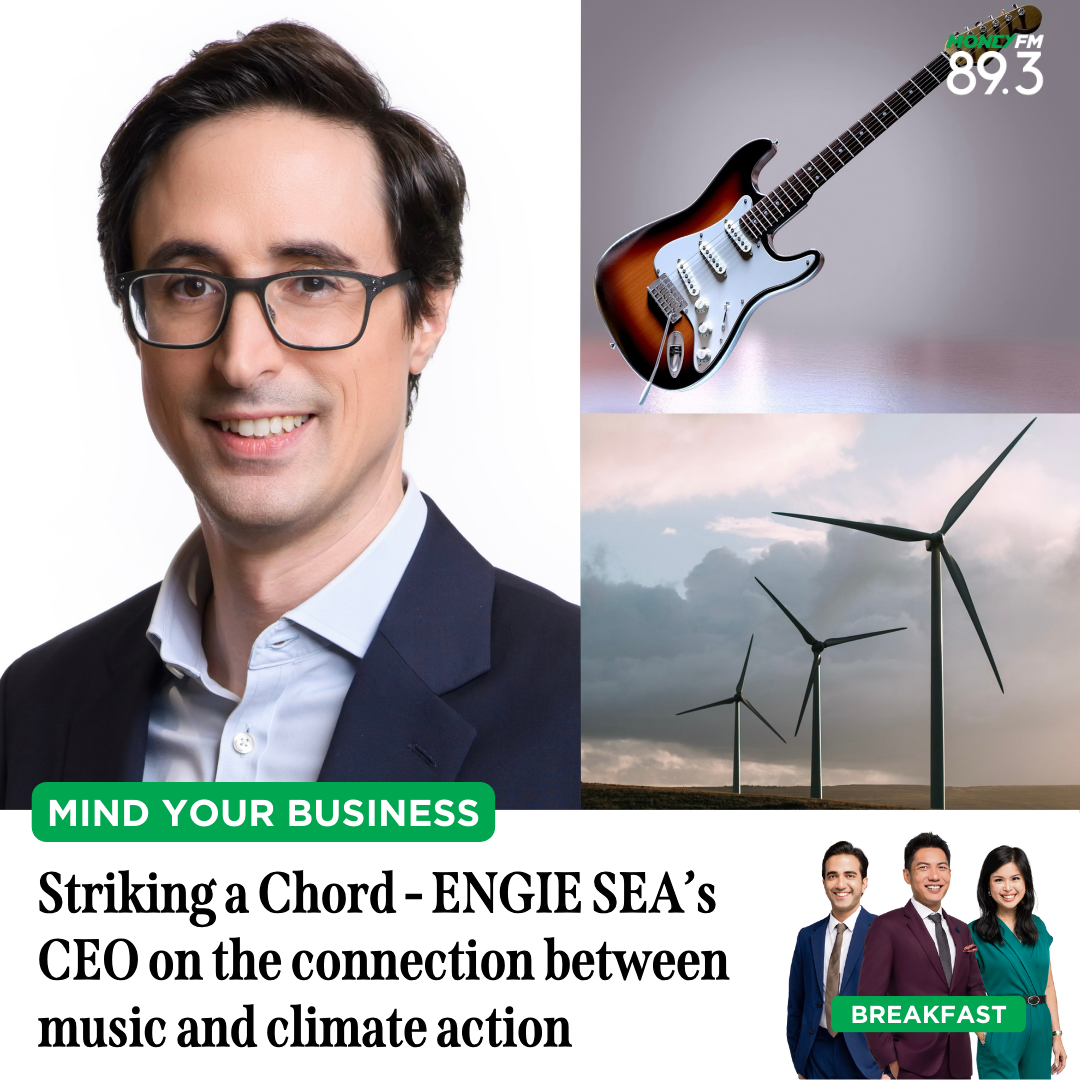 Mind Your Business: Striking a Chord - ENGIE SEA’s CEO on the connection between music and climate action