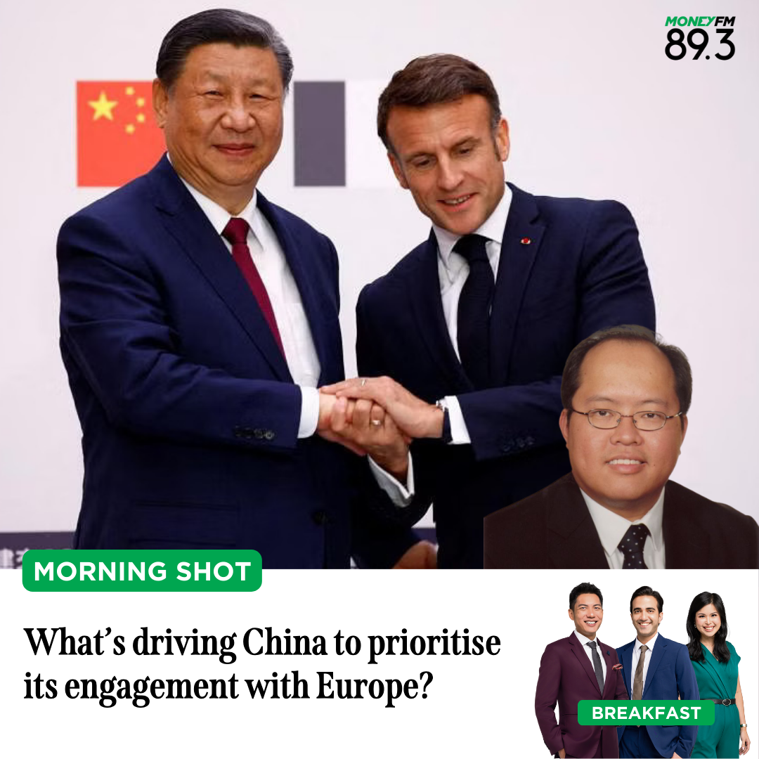 Morning Shot: What geopolitical or economic factors are driving China to prioritise their engagement with Europe?