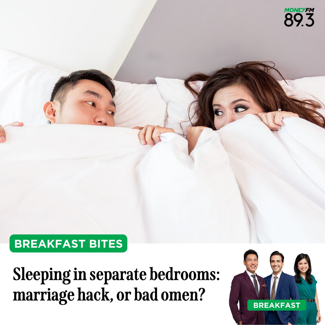 Breakfast Bites: Sleeping separately - trouble in paradise, or marriage hack?