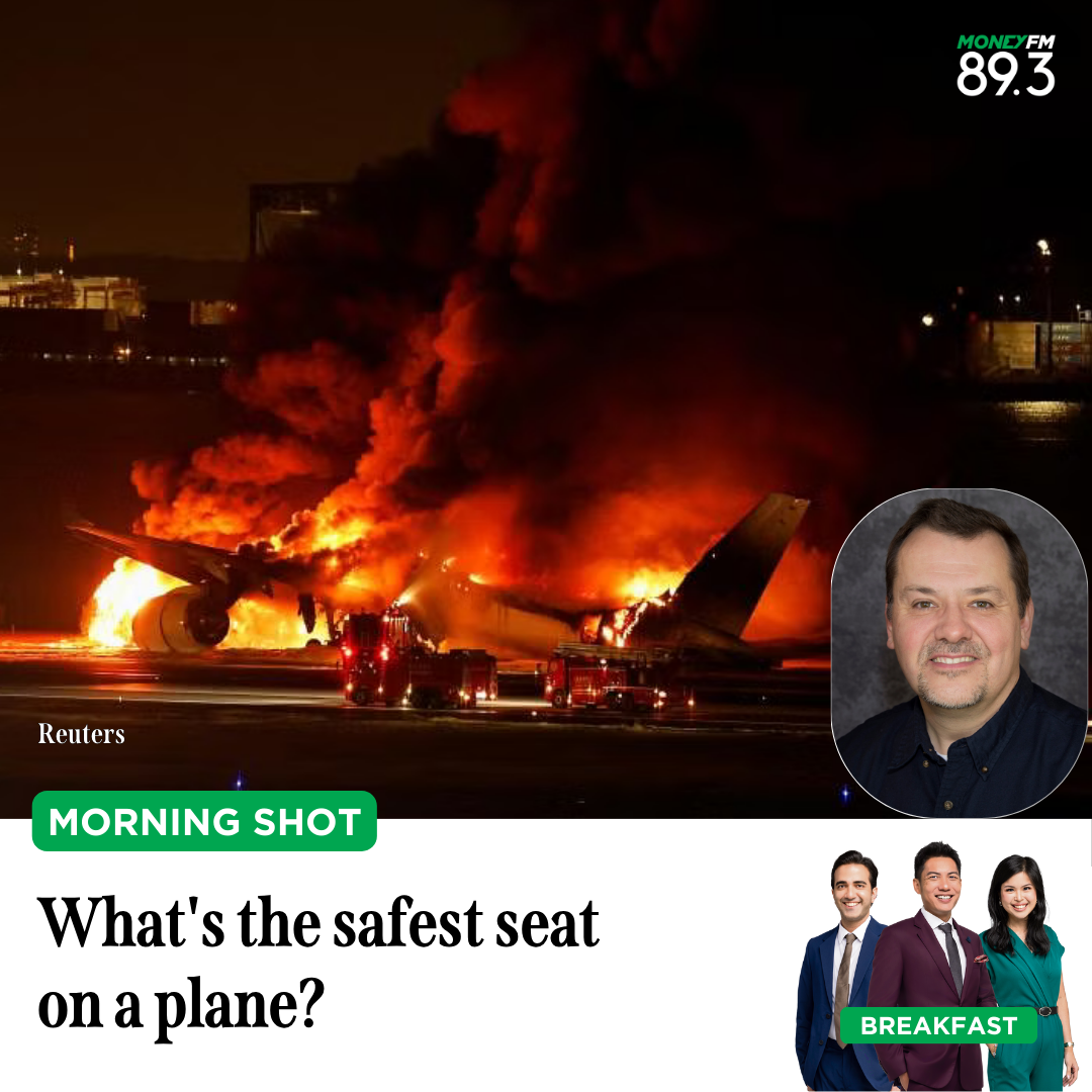 Morning Shot: What's the safest seat on a plane?