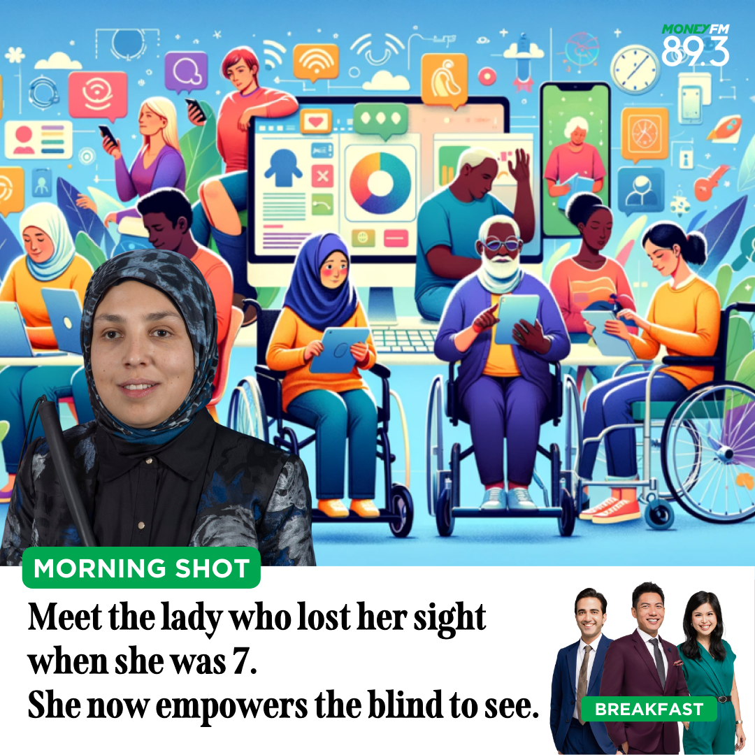 Morning Shot: Meet the lady who lost her sight when she was 7. She now empowers the blind to see.