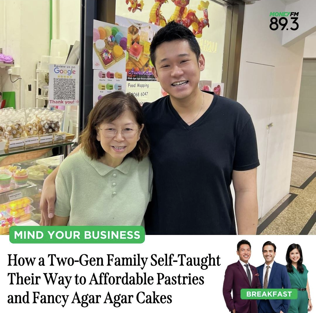 Mind Your Business: How a Two-Gen Family Self-Taught Their Way to Affordable Pastries and Fancy Agar Agar Cakes